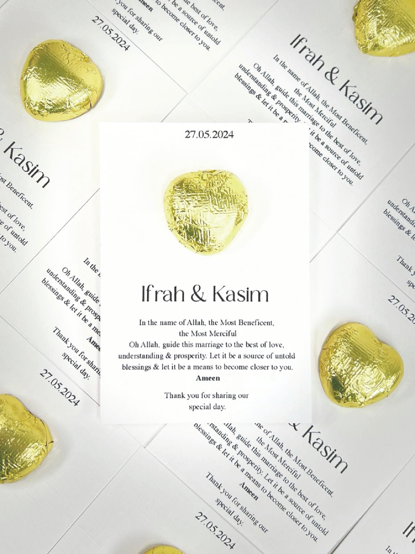 Textured Linen Card
