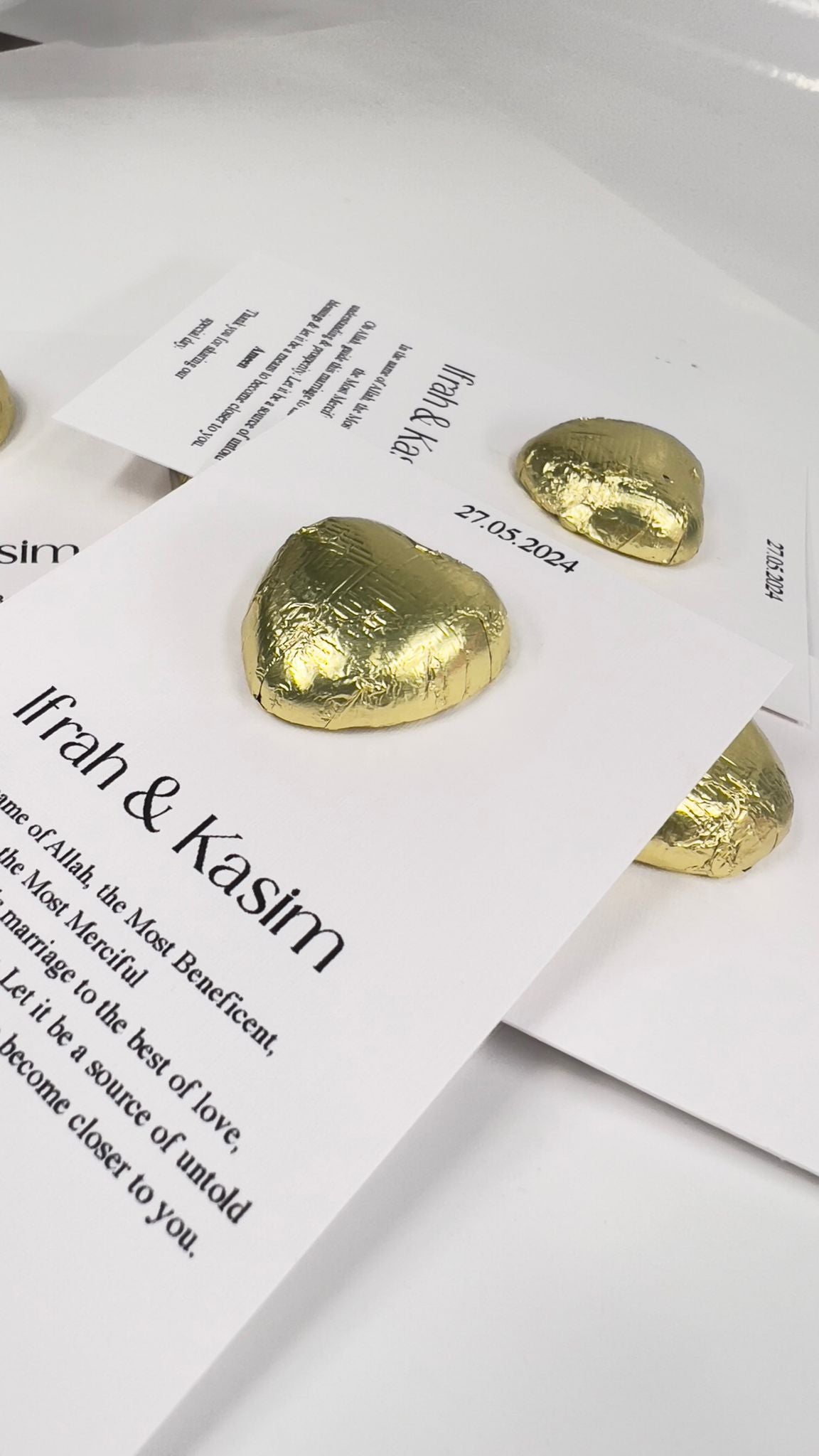 Textured Linen Card